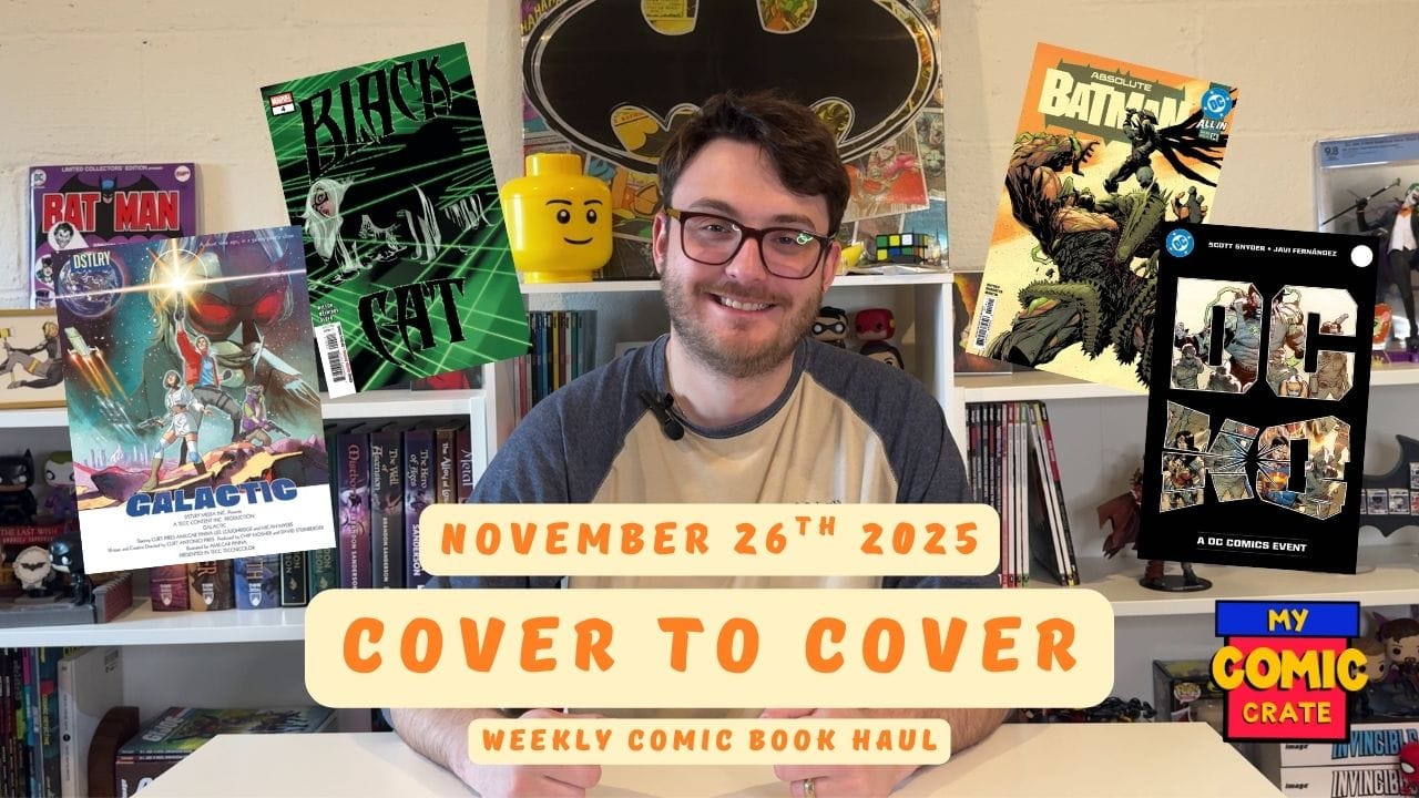 Cover to Cover: This Weeks Comics 11/26/2025 | DC K.O #2, Ultimate Spider-Man, Absolute Batman!!