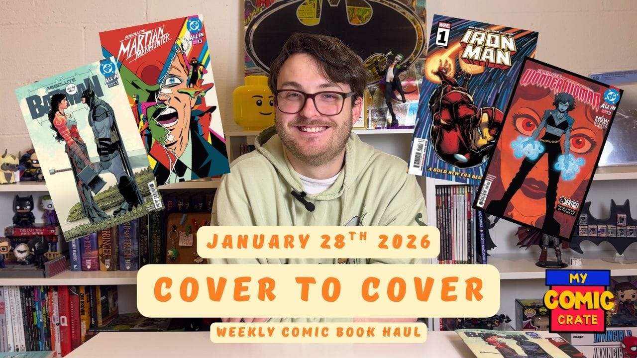 New Comic Book Day Haul 1/28/2026 - Iron Man #1, Absolute Batman, Wonder Woman, GIJOE & MORE! #NCBD